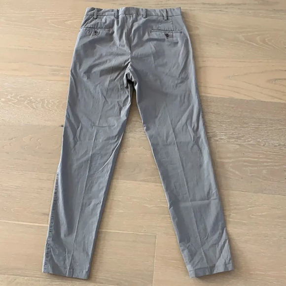 Suitsupply Gray Pants Trousers Business Professional Office Career Khakis Cotton - Picture 2 of 8